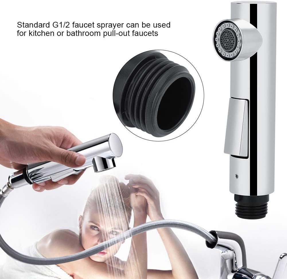 Części zamienne do wyciąganych armatury prysznicowej, przeznaczone do głowic prysznicowych w kuchni i łazience.