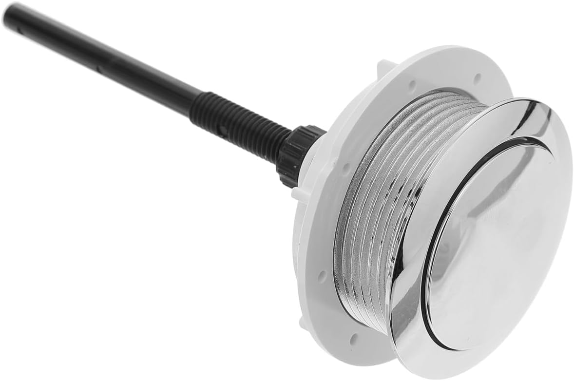 Uniwersalny przycisk spłukujący do toalety, okrągły przycisk spłukujący ABS, łatwy montaż i naprawa toalety, odpowiedni do domu, hotelu, baru, klubu