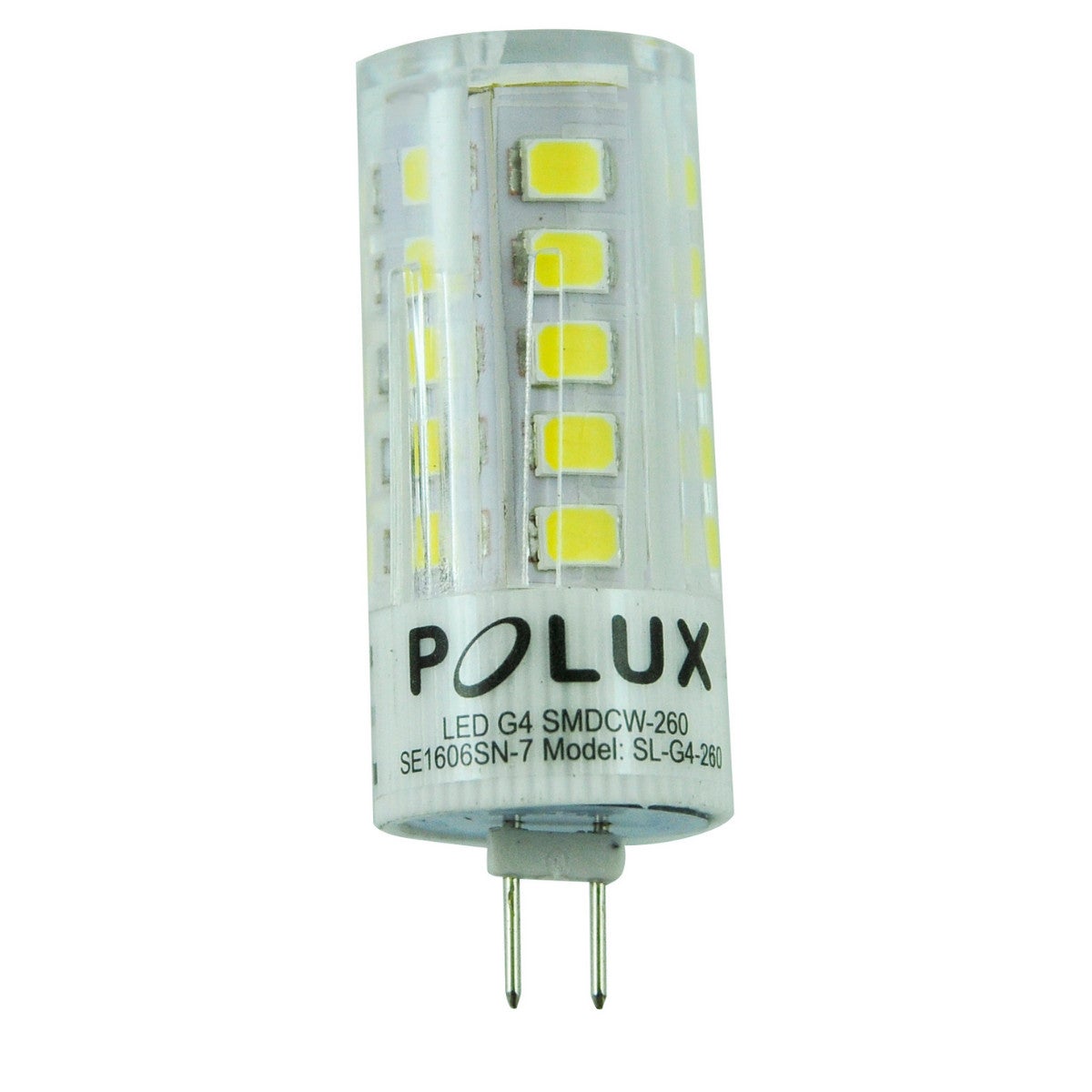 Żarówka LED SMD G4 3.0000 tuba mleczna Zimna biel 6500K 260lm Polux - 2