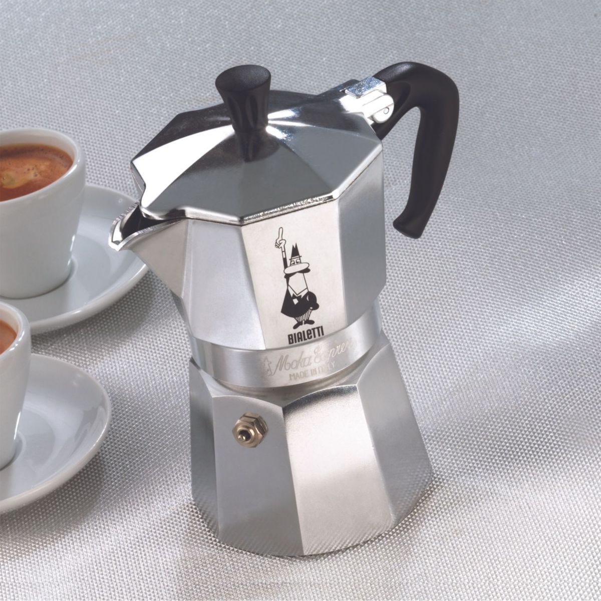 Cafetière italienne BIALETTI Moka express Silver 6 tasses expresso - 2