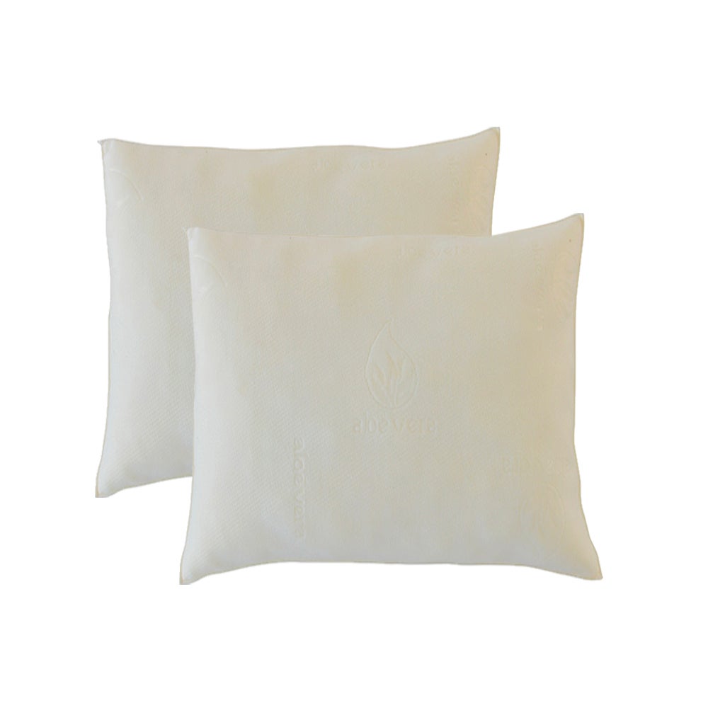 Lot De 2 Oreillers 60x60 Cm - Garnissage Polyester 400g, Enveloppe 100% Polyester - Fabrication Française - 4