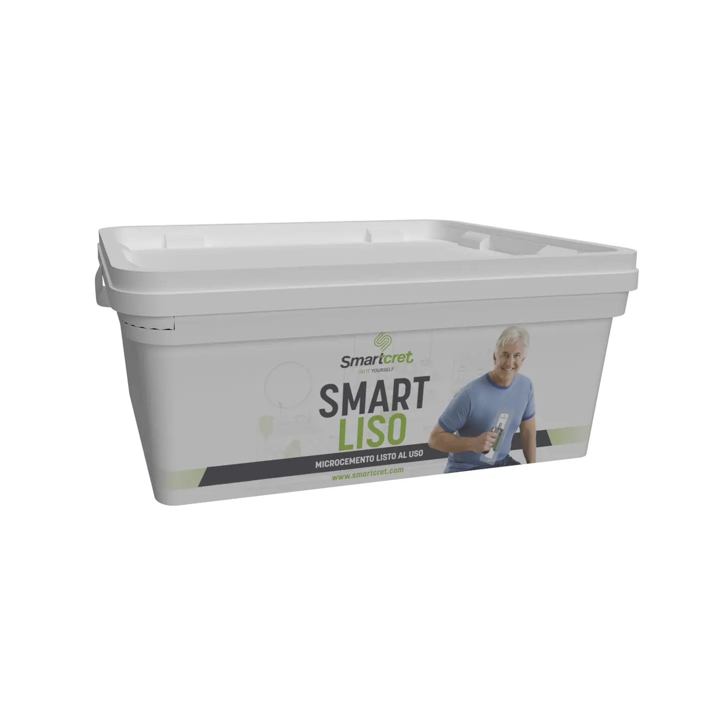 Microcemento listo al uso smart liso 6 kg. color j1