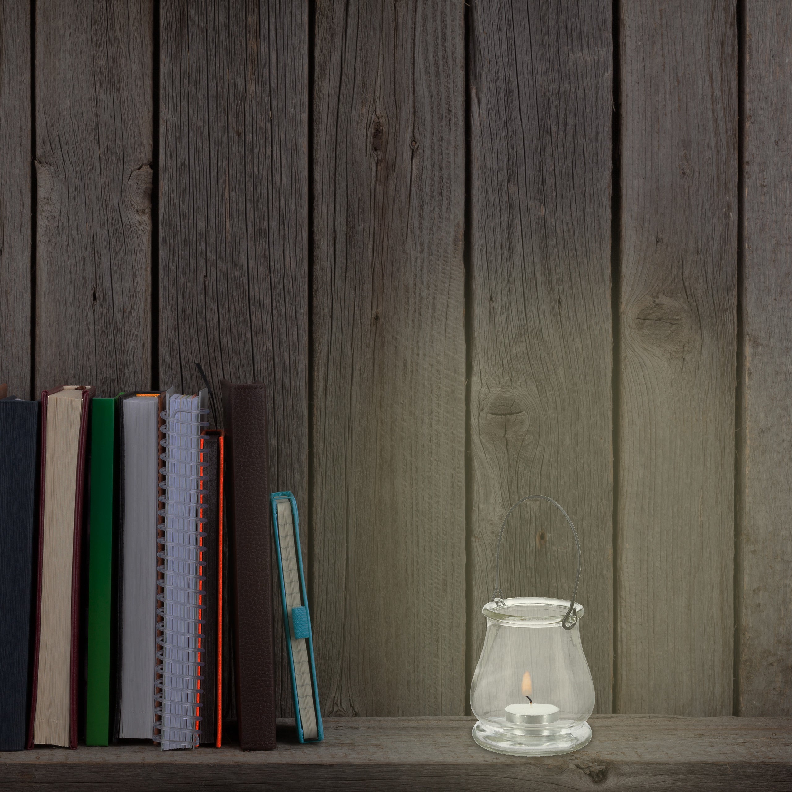 Set da 96 Vasetti Portacandele in Vetro, Vasi Rotondi con Manici, Interni ed Esterni, H: 10 cm, Trasparente - 2