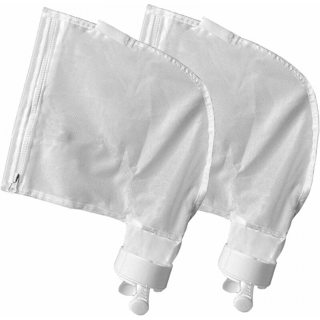 Polaris - Sacchetti multiuso per la pulizia delle piscine, K13 K16, con cerniera, per Polaris 280 480, in nylon a maglia fine con cerniera, confezione da 2