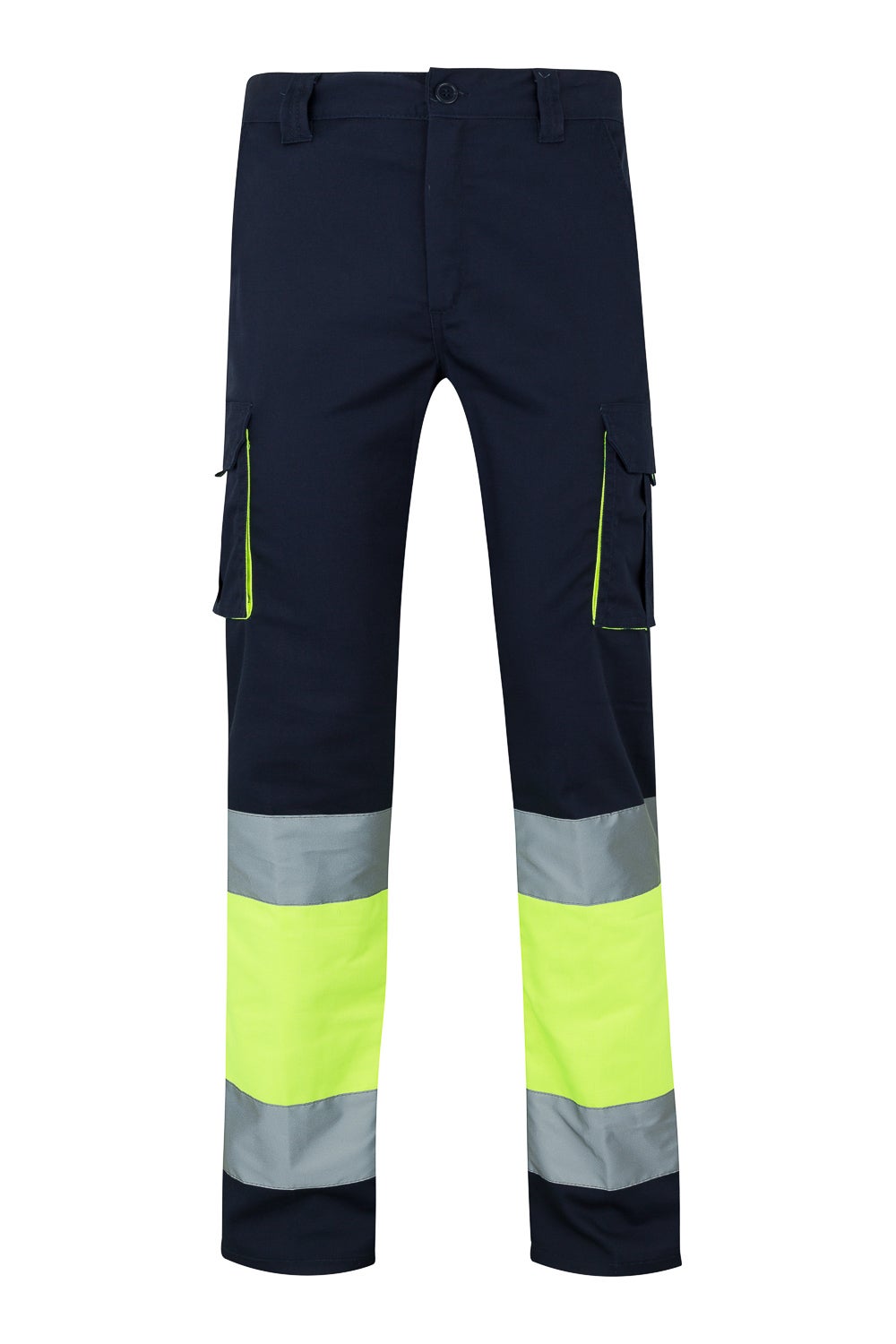 PANTALON STRETCH BICOLORE HV - 2
