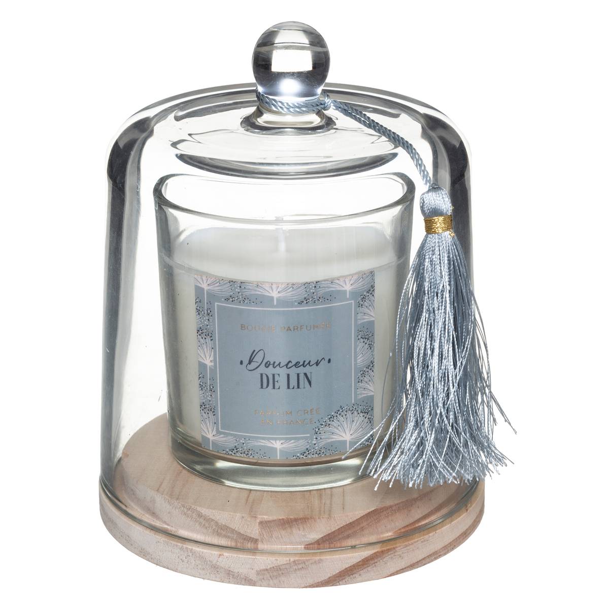 Bougie Parfumée "Alma" 855g Coton Et Lin - Atmosphera Créateur D