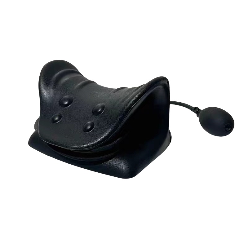 Almohada de tracción cervical para dormir y alineación de la columna vertebral