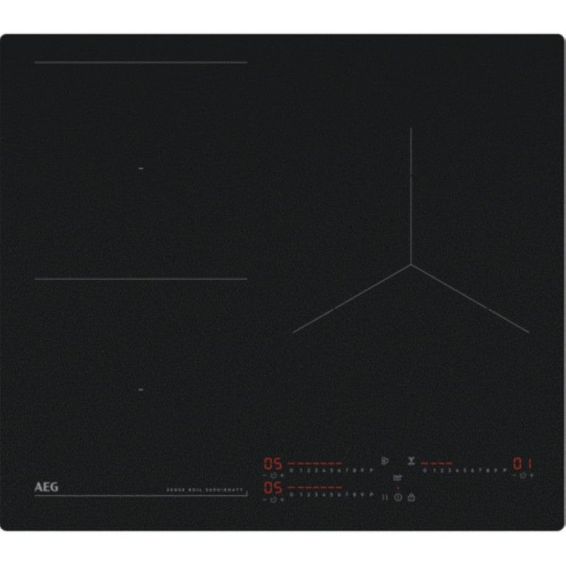 Placa Inducción AEG TI63IQ10IZ 3 zonas Bisel Puente H2H