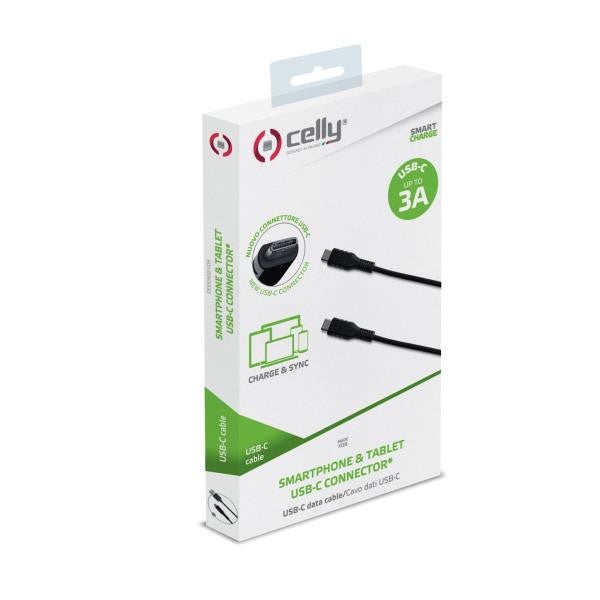 Câble USB C Celly USBCUSBCBK 1 m - 4
