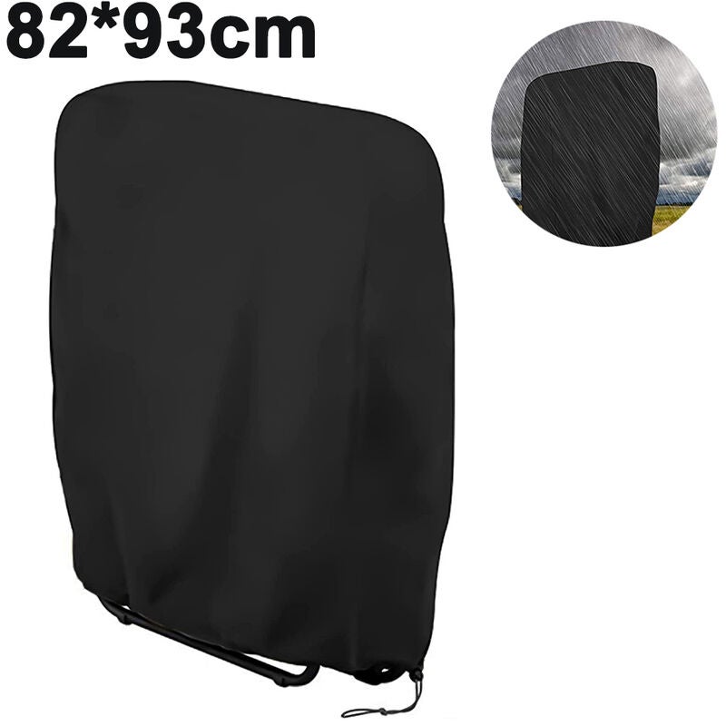 Housse De Protection Pour Chariot à Roulettes - 140x90x70 Cm, 2 Fermetures éclair - Qualité Alimentaire, étanche - 6