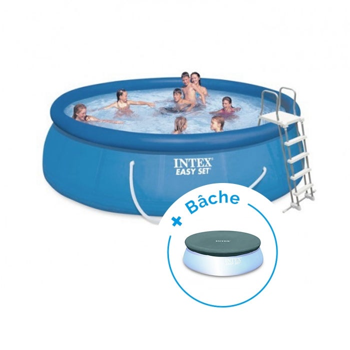 Piscine Intex Easy Set Autoportante Ø3,05m X H0,76m - Kit Complet Avec Filtre