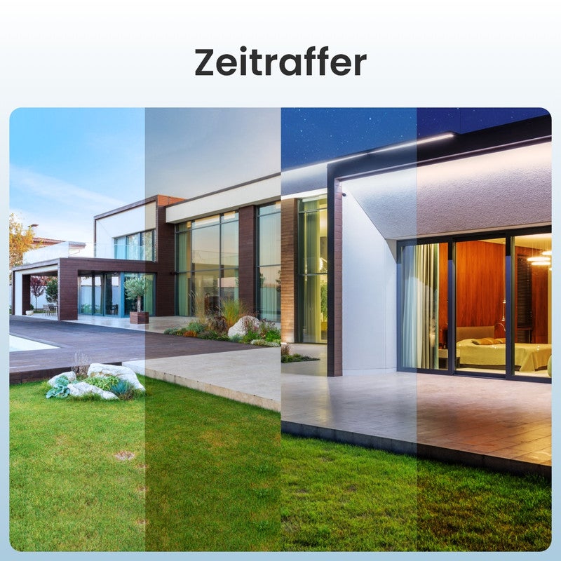 Caméra de surveillance 4K 8MP 2,4/5GHz WiFi batterie PT sans fil, +SP, Reolink, Noir - 6