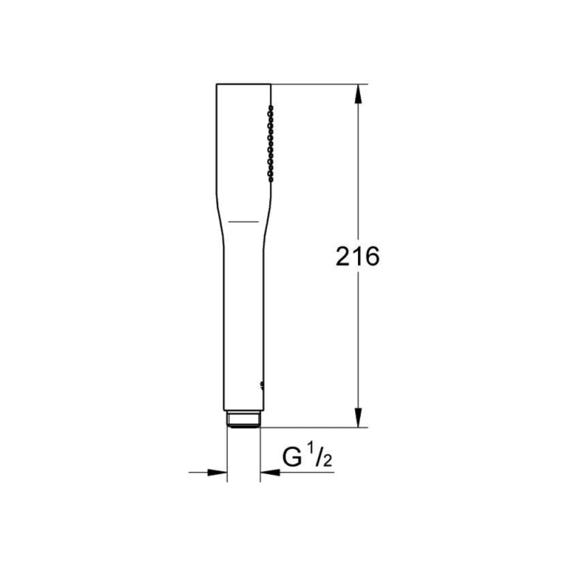 Pommeau de douche GROHE Quickfix Vitalio Get Stick - 4