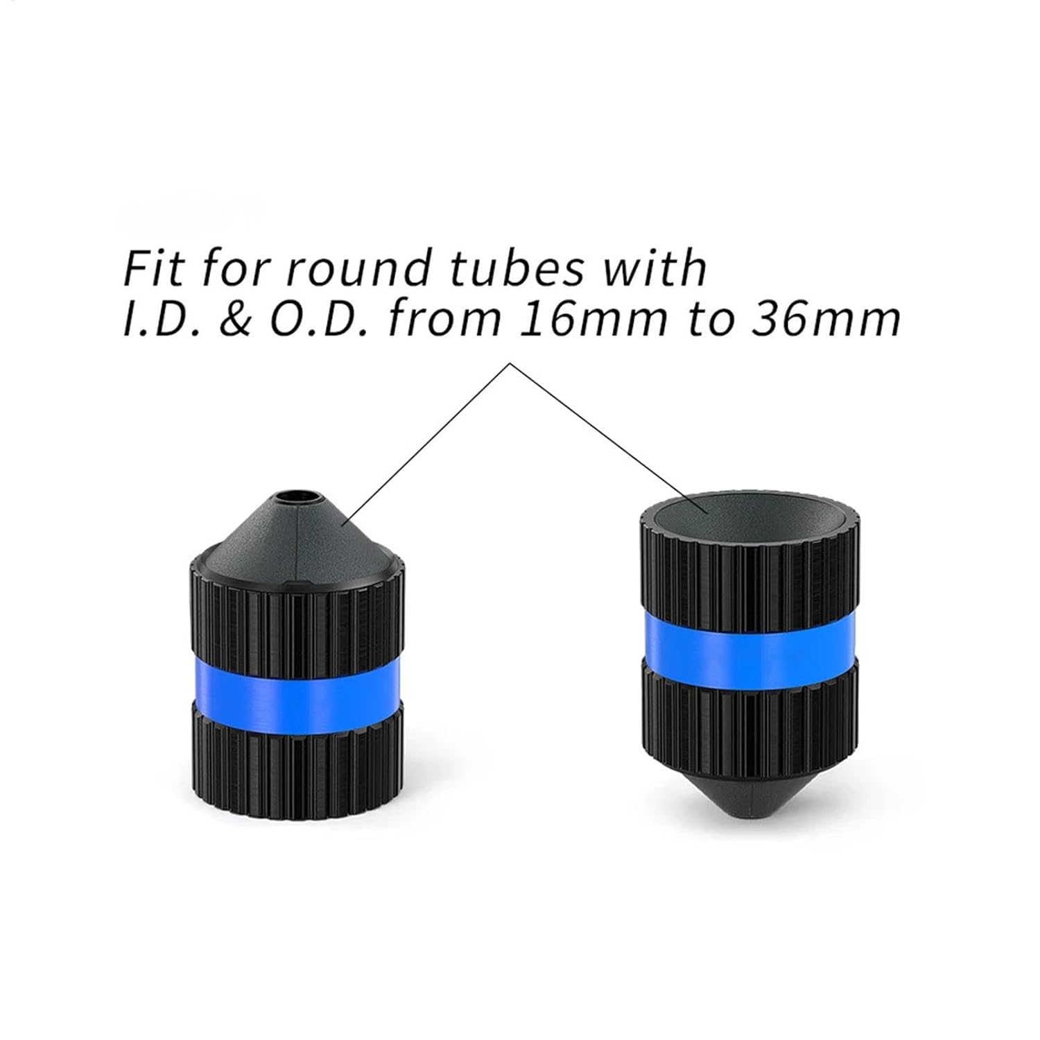 Ébavureur en fibre de carbone, lime à bords arrondis, outil de chanfreinage de tuyaux, kit de lissage de tuyaux, 5 x 7 cm - 8