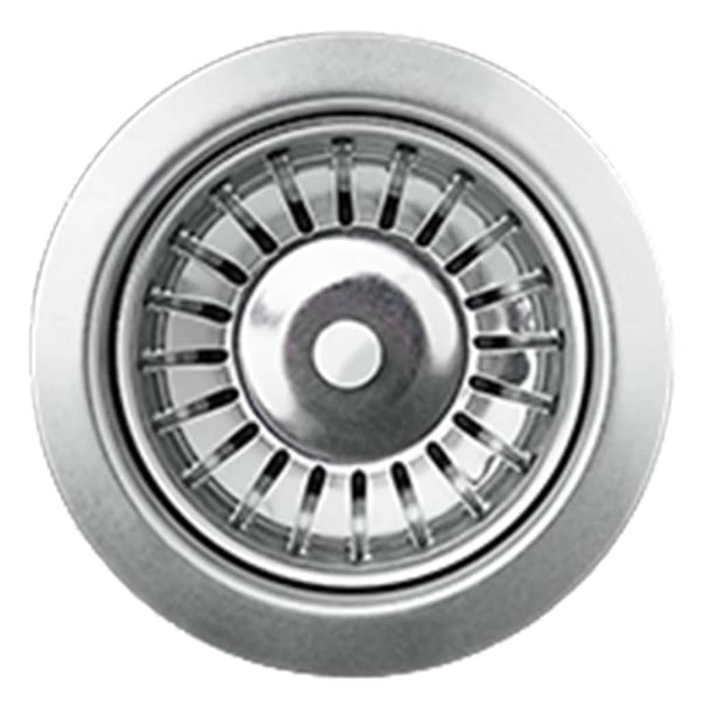 Lavello da cucina in granito doppia vasca grigio arredamento cucina di casa 02_0002316 - 2