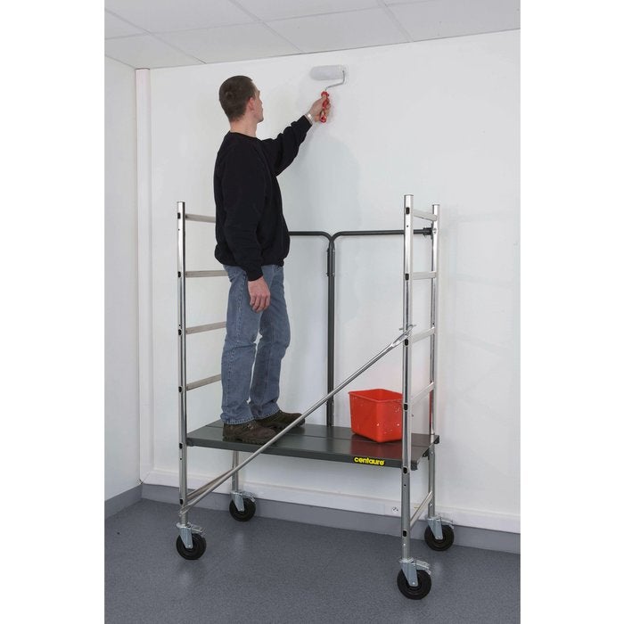 Echafaudage pliant aluminium 2.9 m, CENT417801 - 5