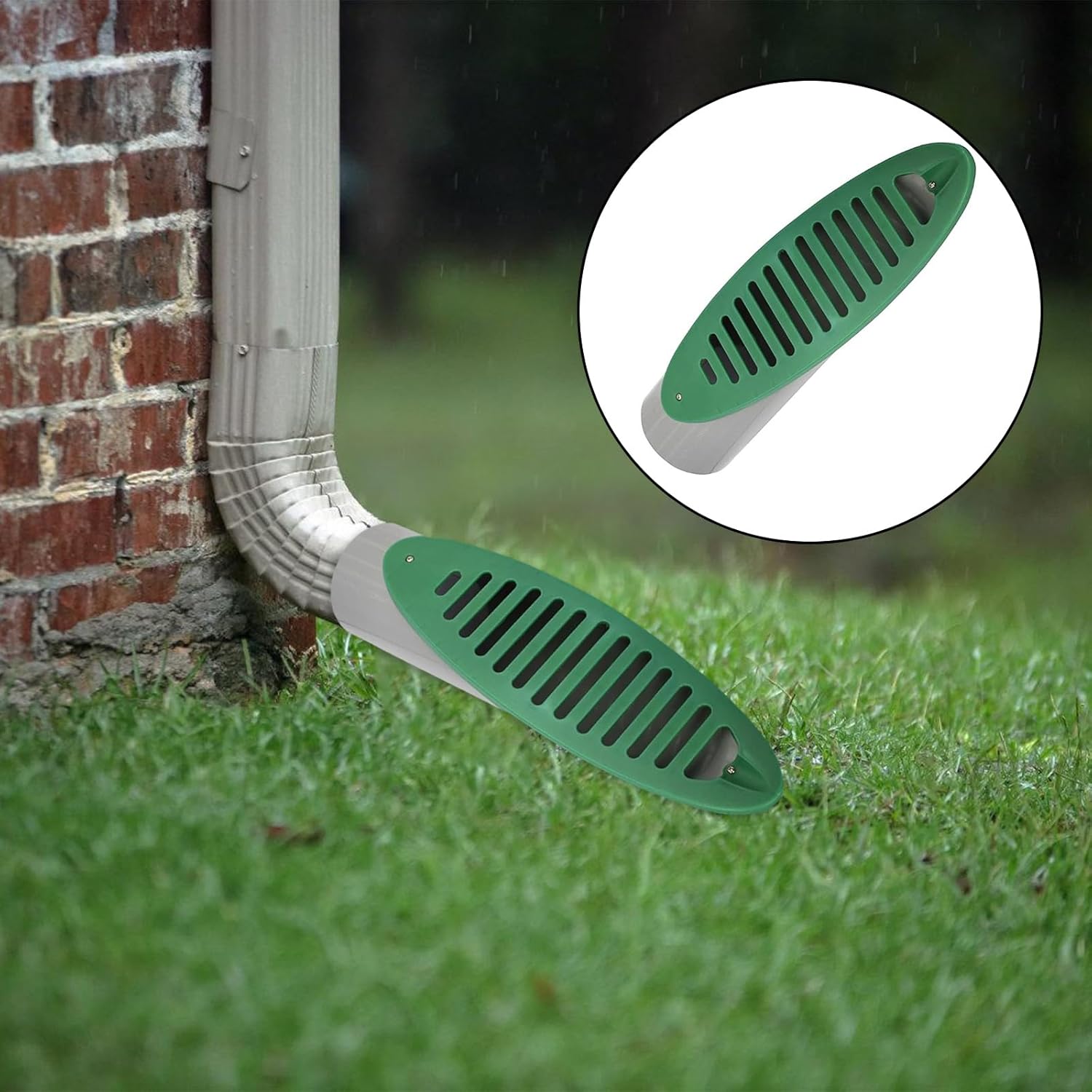 Tuyau de drainage multifonction en PVC robuste - Accessoire portable pour pompes de puisard et extensions de bec de descente - Utilisation longue duré - 4