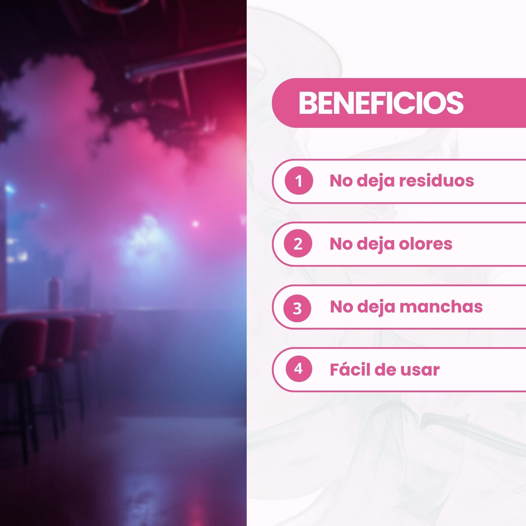 PLANTAWA Liquide pour Machine à Fumée Haute Densité 5 Litres | Liquide pour Machine à Fumée pour Halloween et Fêtes - 3