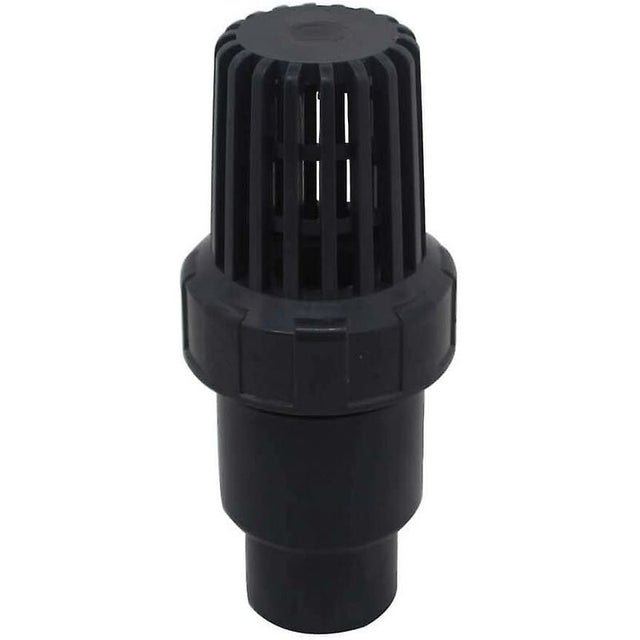 Zawór zwrotny dolny z kulą ssącą 25 32 40 mm, zawór z sitkiem zwrotnym, PVC, do basenu, pompy (Średnica wewnętrzna 32mm)