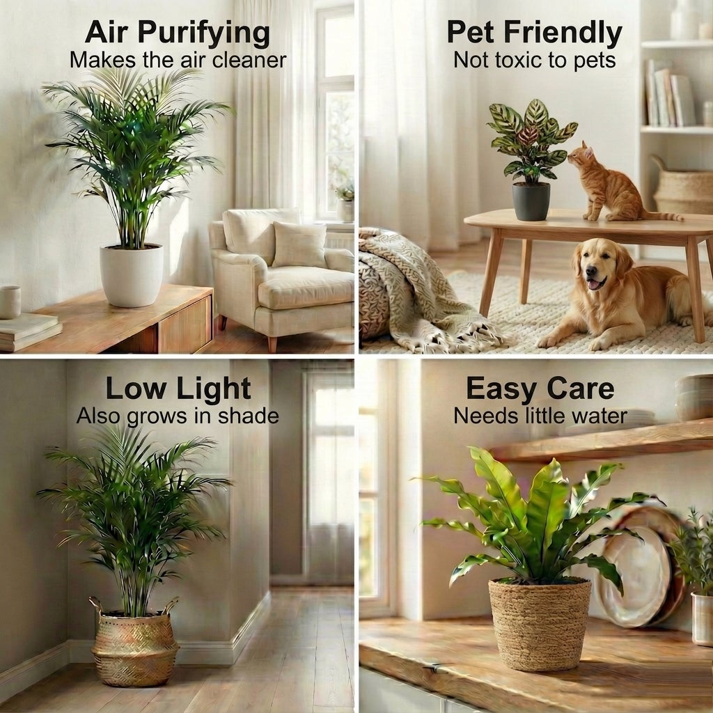 Plantes Purificatrices d'Air - 6 pièces - Ø12 cm - 30-40 cm - 5