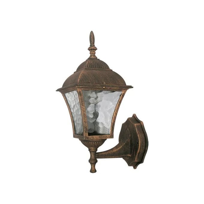 Kinkiet zewnętrzny Toscana antyczne złoto 1xE27x60W wym:37x14,5x20cm IP43 Rabalux