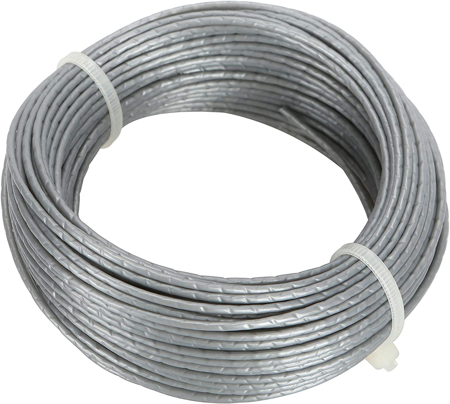 Greenworks Filo per Tagliabordi 2926607, Diametro del Filo di 2mm, 20m di Filo per Greenworks Tagliabordi GST1246 GD40BC GD40BCB Serie