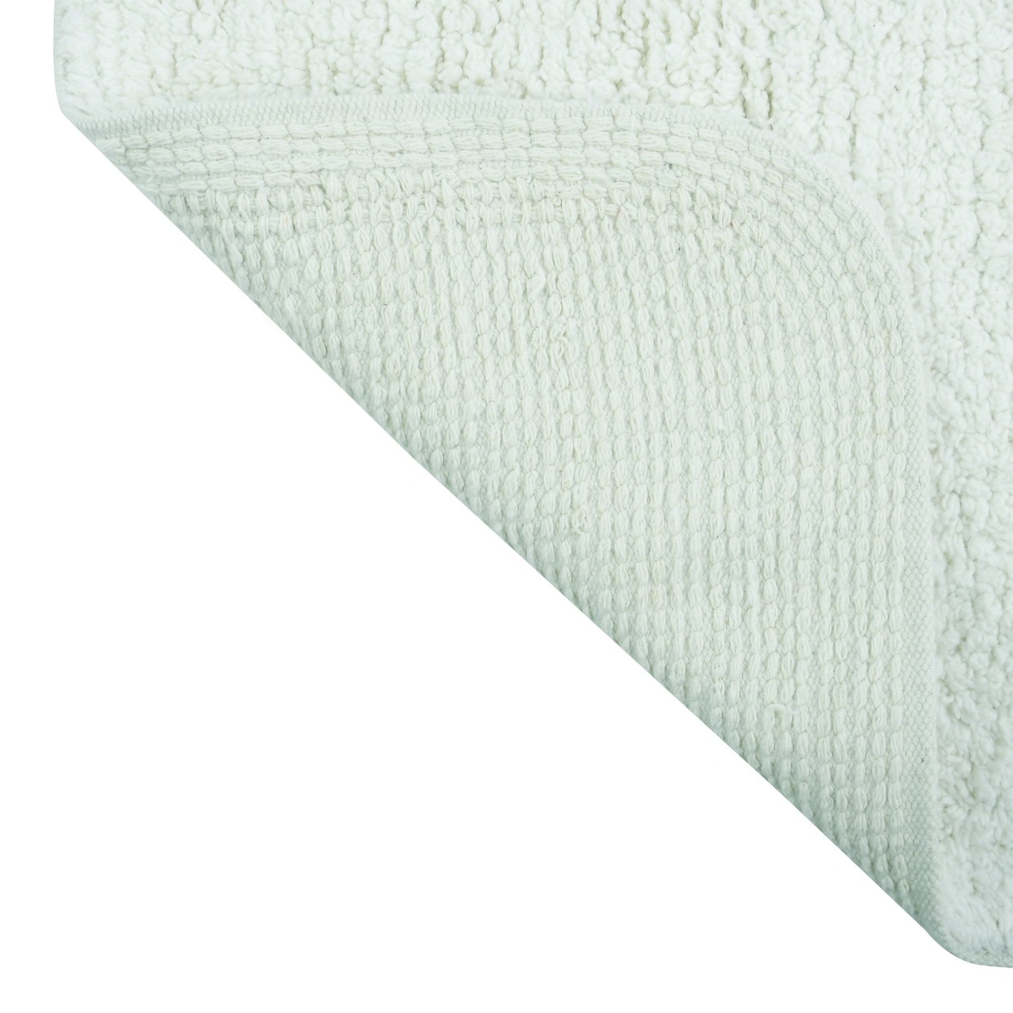 Spirella Tapis de bain Coton CAMPUS 50x70cm Blanc - 8