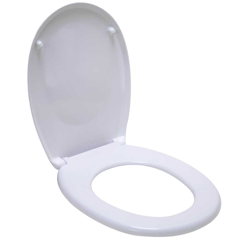 Abattant de Toilette Frein de chute siege wc plastique thermodur Leroy Merlin