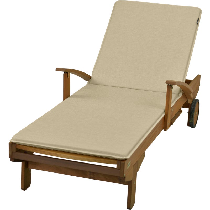 Poduszka na leżankę ogrodową AMPO beżowy 1 szt.