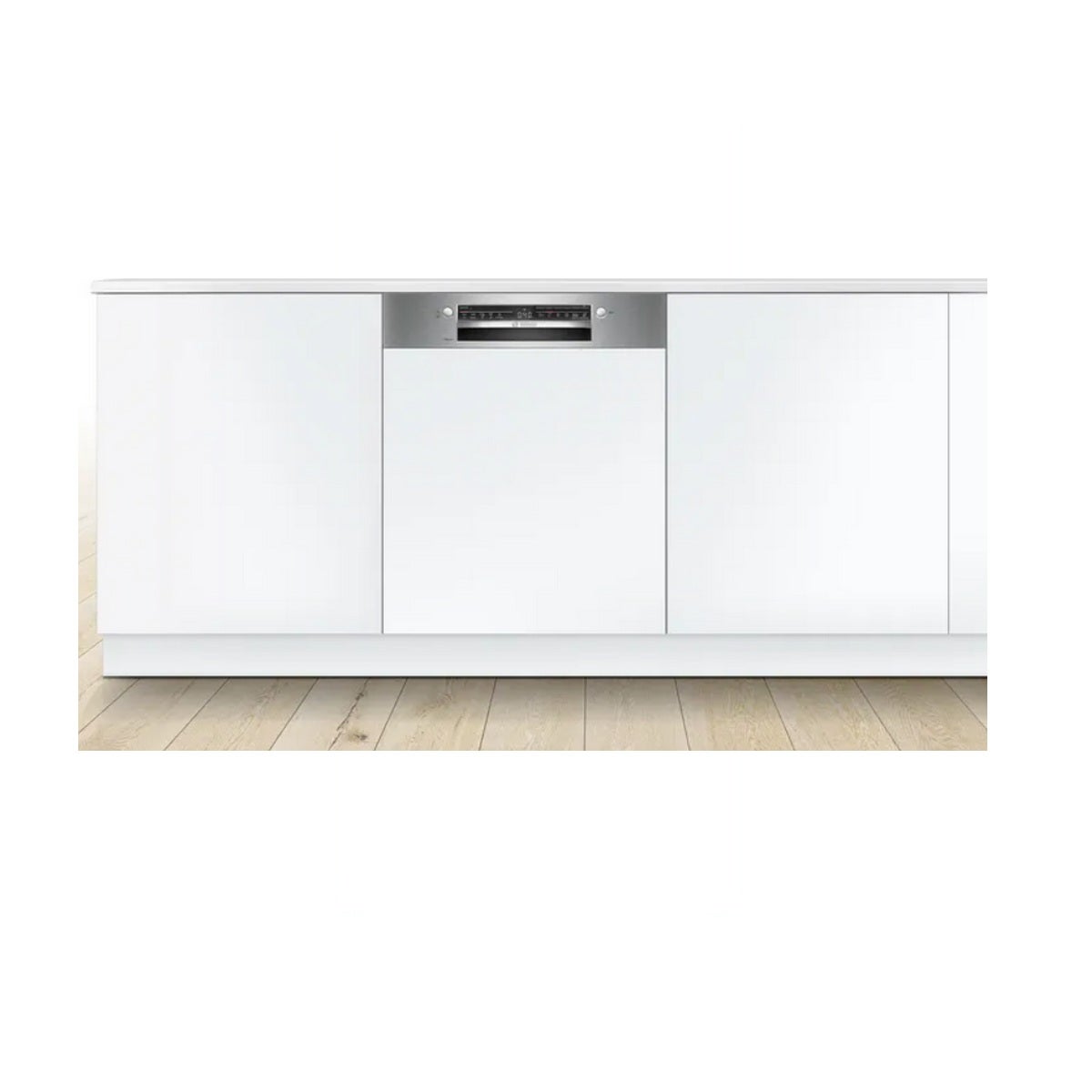 Lave-vaisselle semi-encastrable BOSCH SMI2HTS02E SER2 - 13 couverts - Induction - L60cm - 46 dB - Acier Brossé - 6