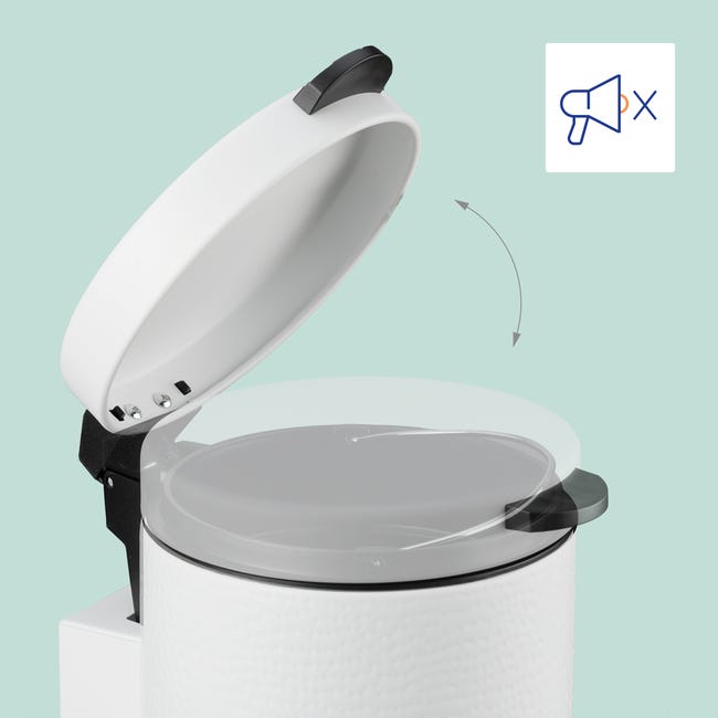 Poubelle A Couche Bebe Poubelle Salle De Bain Murale Relaxdays 3L - Mécanisme Fermeture Douce - Blanc - Fixation Murale Poubelle 20l Poubelle A Couche Bebe Poubelle Salle De Bain Murale Relaxdays 3L - Mécanisme Fermeture Douce - Blanc - Fixation Murale Poubelle 20l