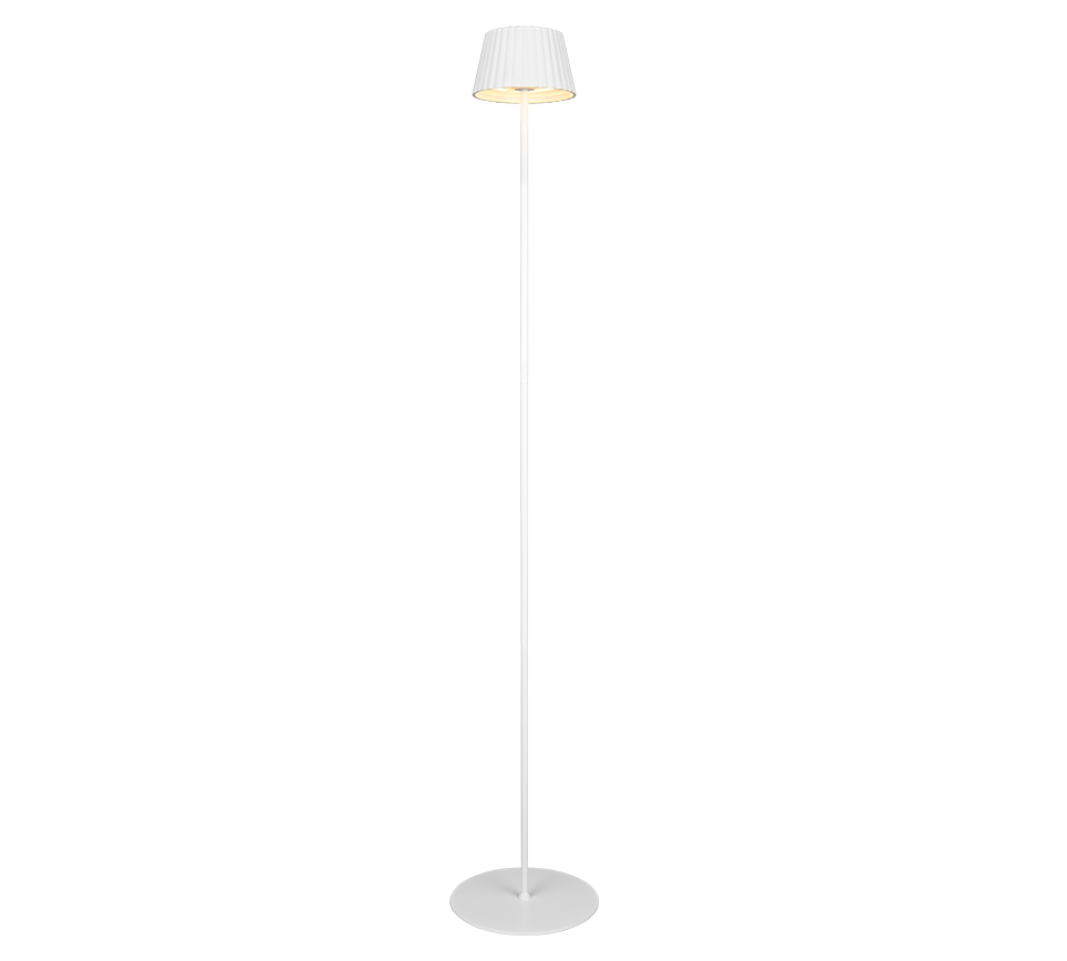 Lampa podłogowa stojąca Suarez biała LED 2W 3000K 200lm wym: 120 x 19 x 19 cm metal RL