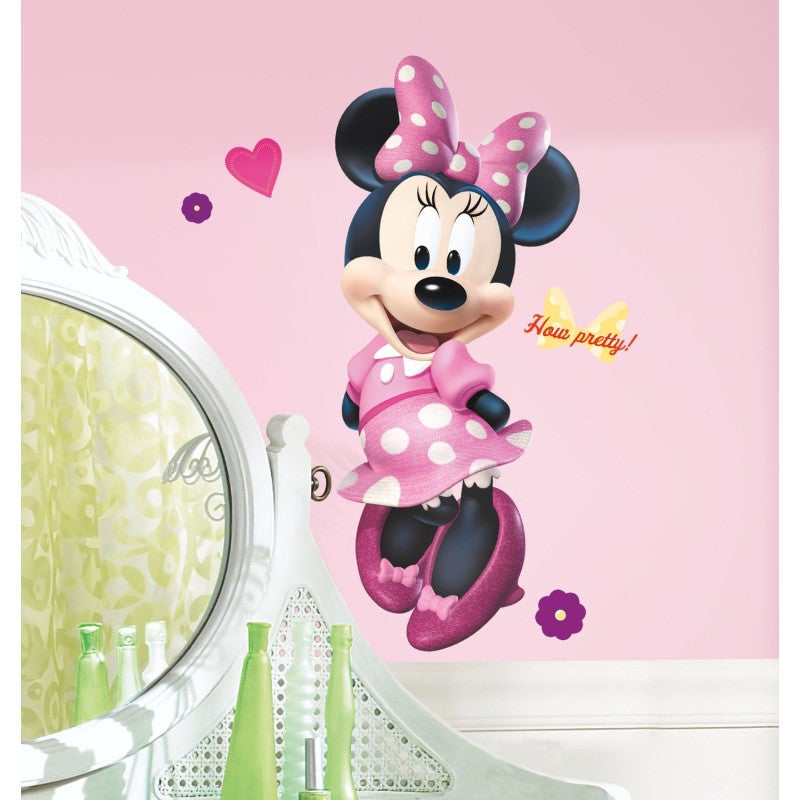 Minnie Mouse Wall Decor Stickers: Transforming Spaces with a Touch of Whimsy