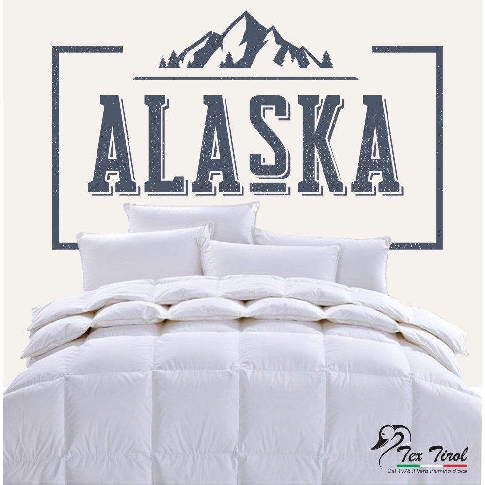 Plumífero de ganso ALASKA estaciones 90% plumón de ganso 10