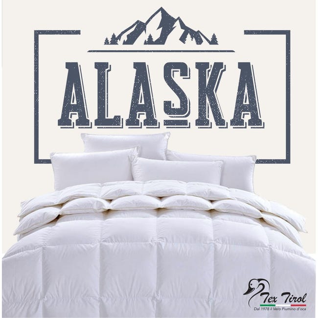 Plumífero de ganso ALASKA estaciones 90% plumón de ganso 10