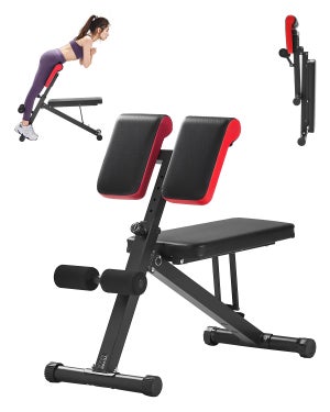 ACFITI Stepper per esercizi a casa, mini stepper per scale con bande di resistenza, altezza regolabile con capacità di carico di 158,8 kg, attrezzatura per esercizi per allenamento completo del corpo