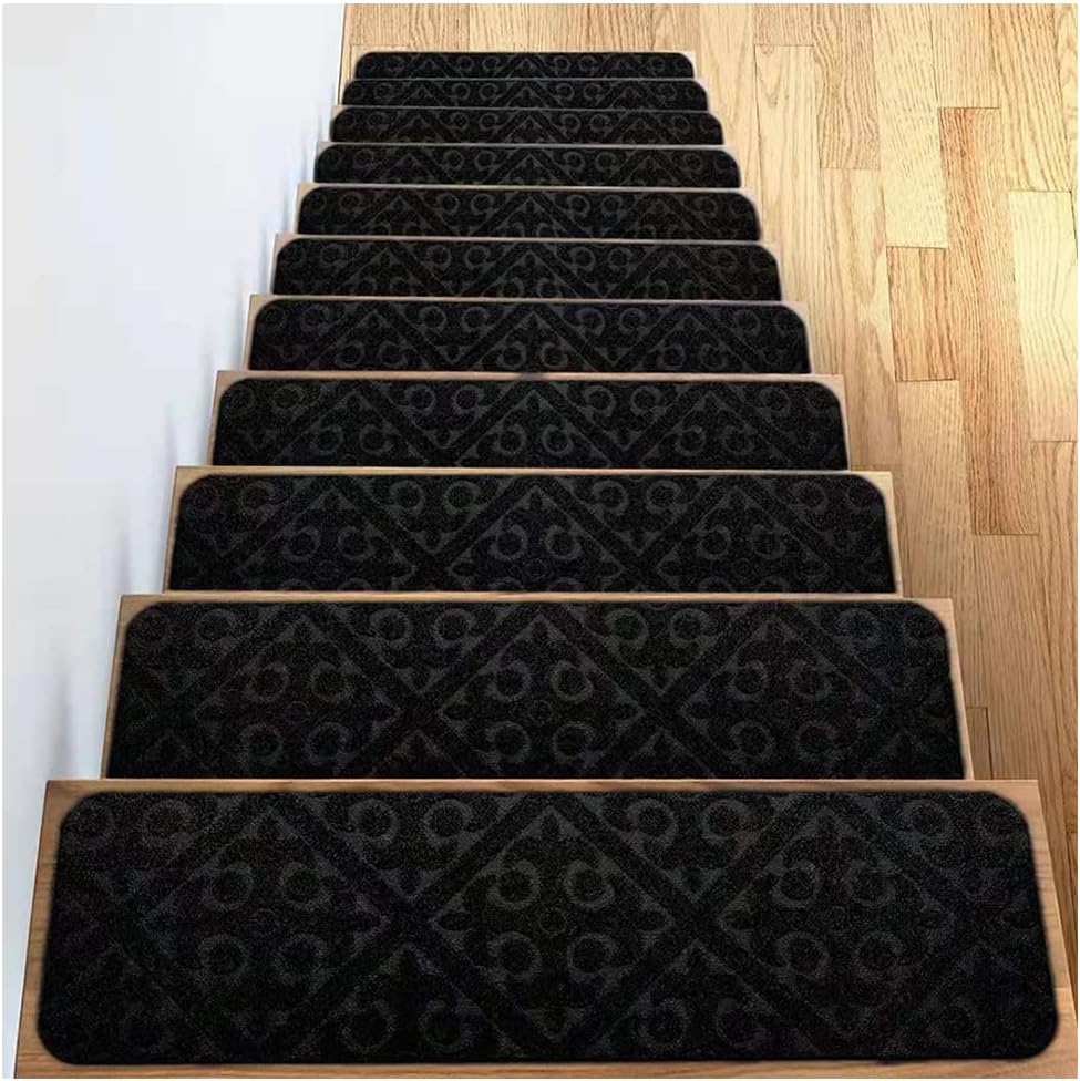 ANRO Tapis d'escalier, en caoutchouc, pour extérieur et intérieur