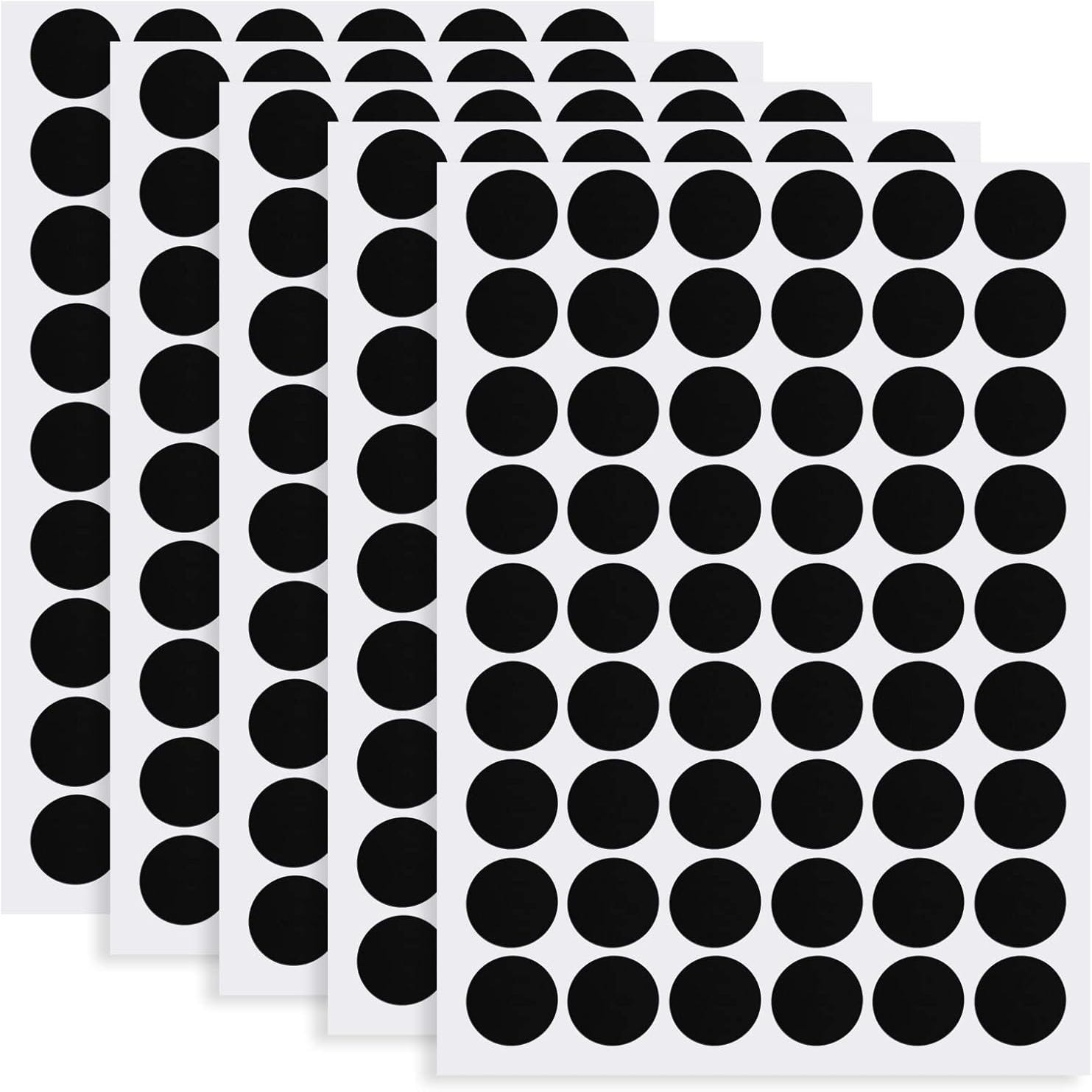 Lot De 4 Autocollants Miroir D'Angle Noir 10x10 Cm - Décoration Murale Moderne Pour Salon, Meuble