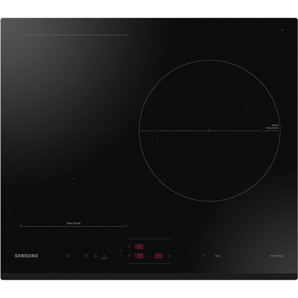 Samsung Nz64b5045gk Integrado 60 Cm Con Placa De Inducción 4 Zona(S) Negro , Leroy Merlin
