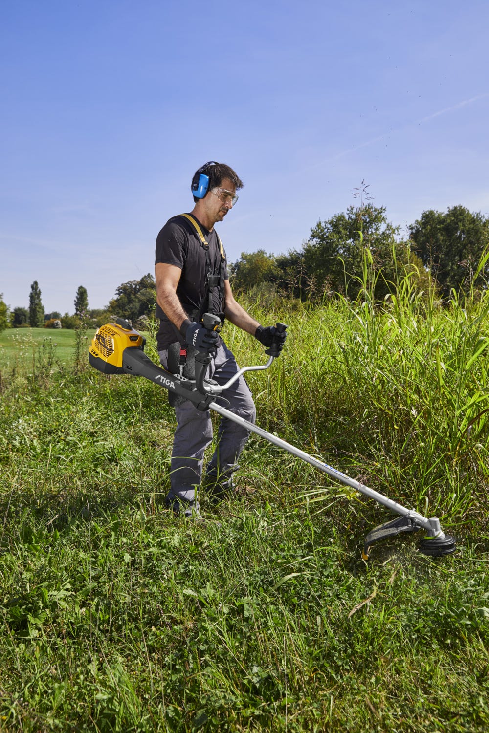 BC 760 B Débroussailleuse STIGA Essence 528cc coupe 45cm écran digital lame 3T - 7