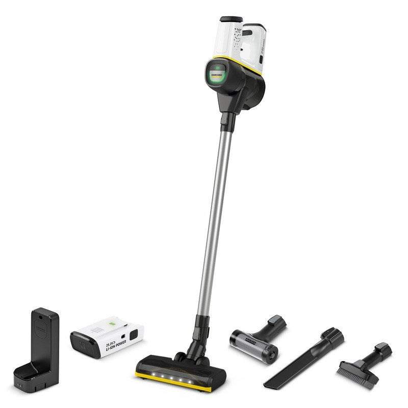 Karcher Aspiradora Vc 6 Inalámbrica Premium Ourfamily, 1.198-677.0 Negro/Amarillo/Blanco , Leroy Merlin