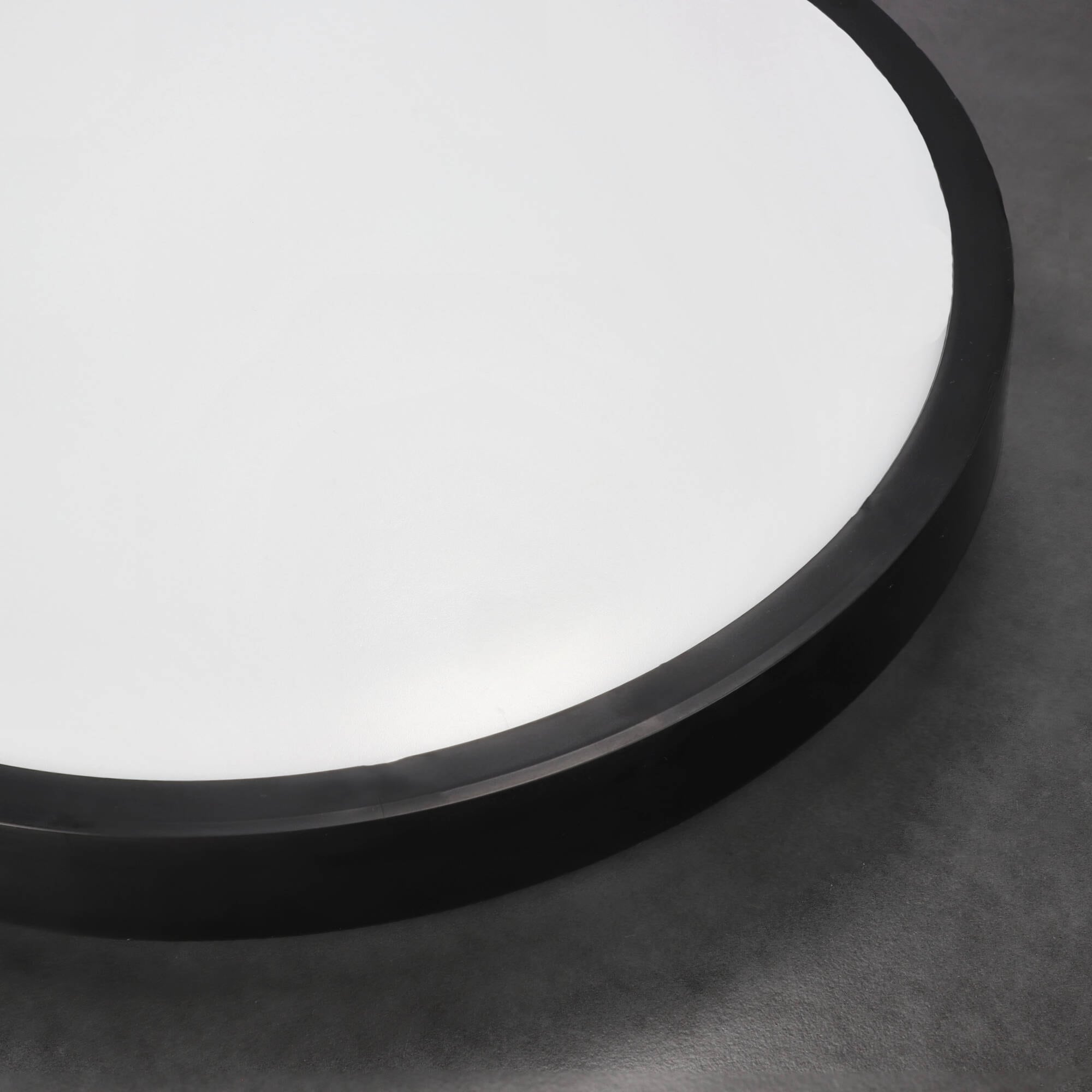 Plafon LED PERETI 18W czarny pierścień 29,5cm, 4000K barwa neutralna, 1800lm, IP44, 220-240V EDO SOLUTIONS - 3