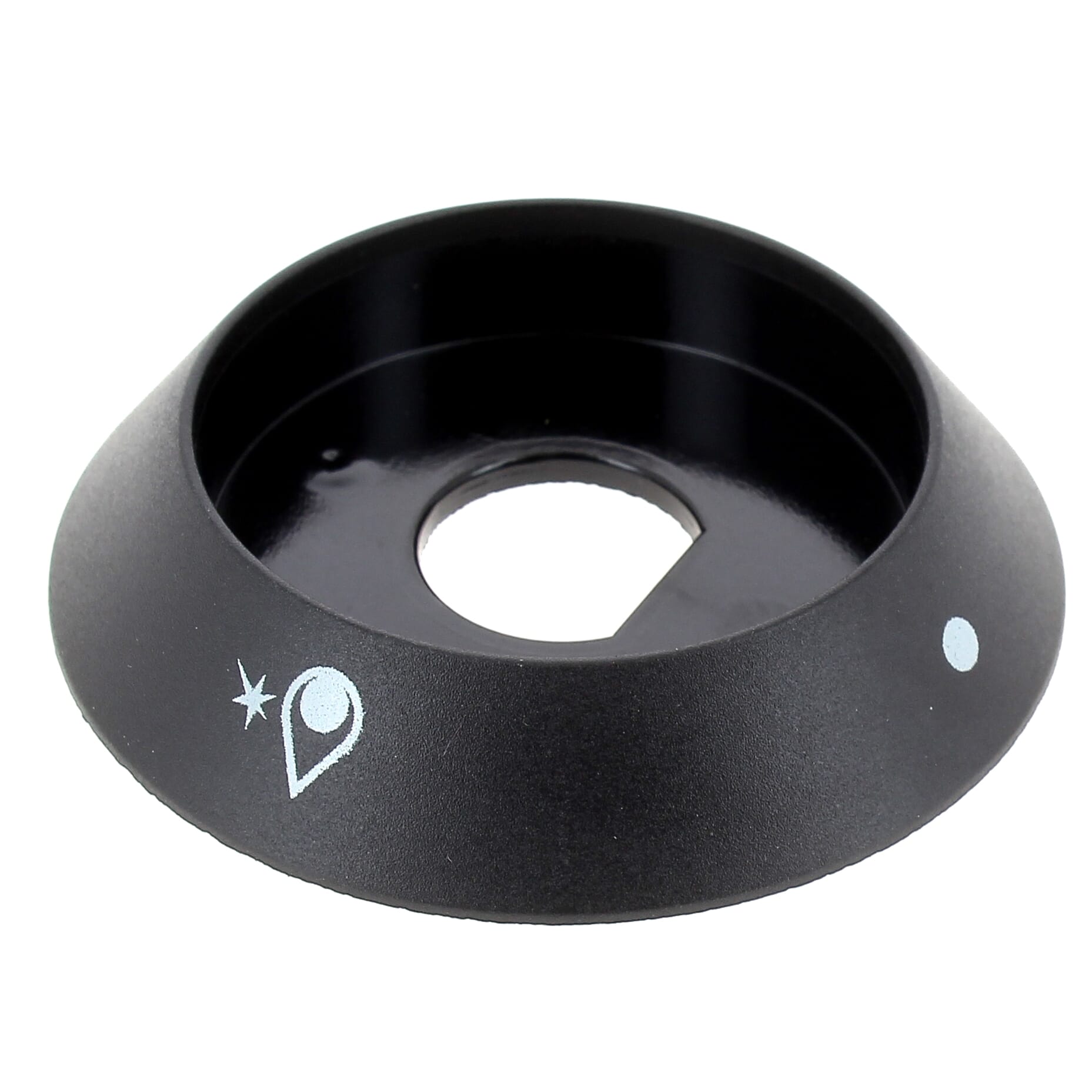 Collerette Bouton Gaz Noir Pour Cuisiniere La Germania Leroy Merlin