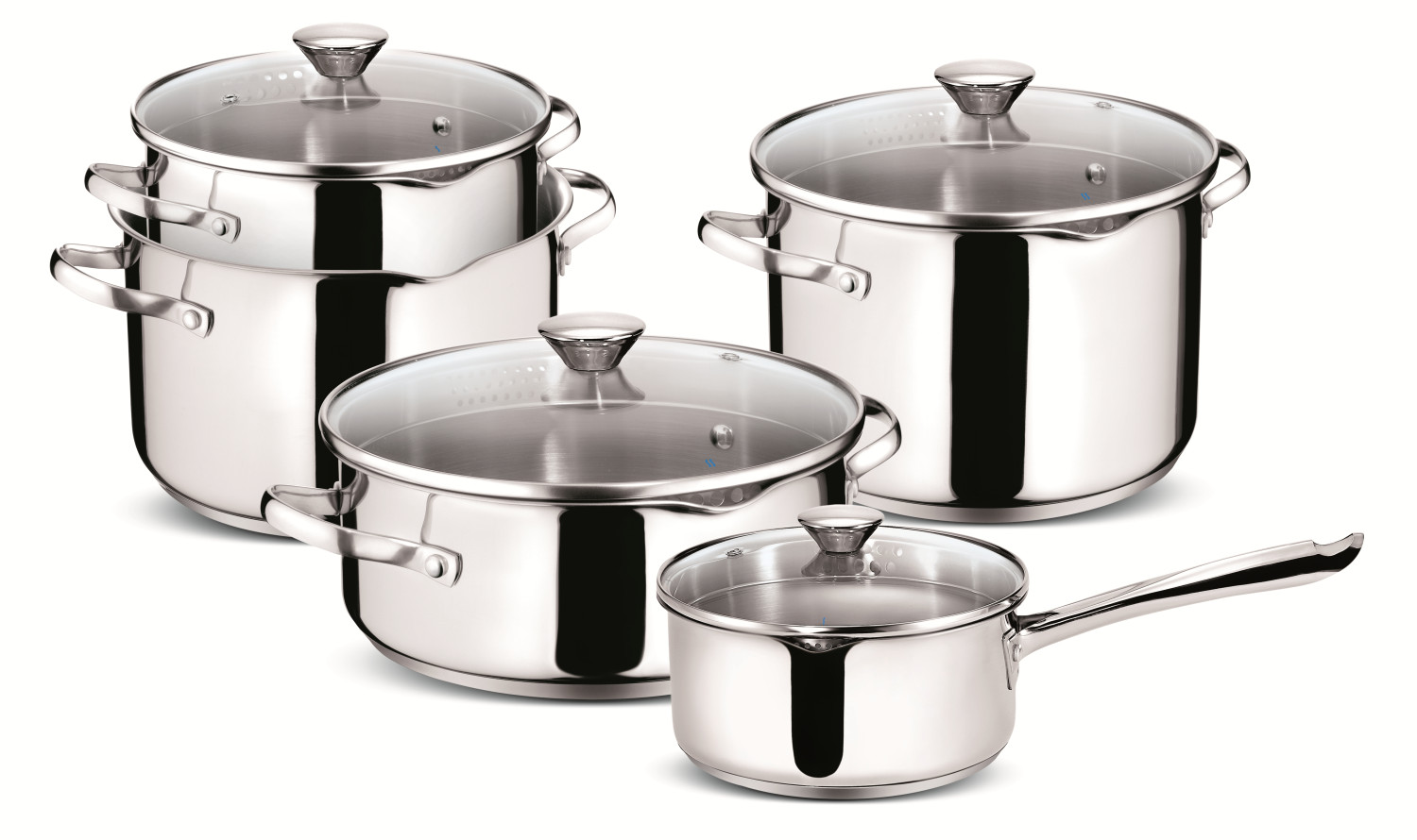 Lagostina 7116001319 lot de casseroles 9 pièce(s) - 2