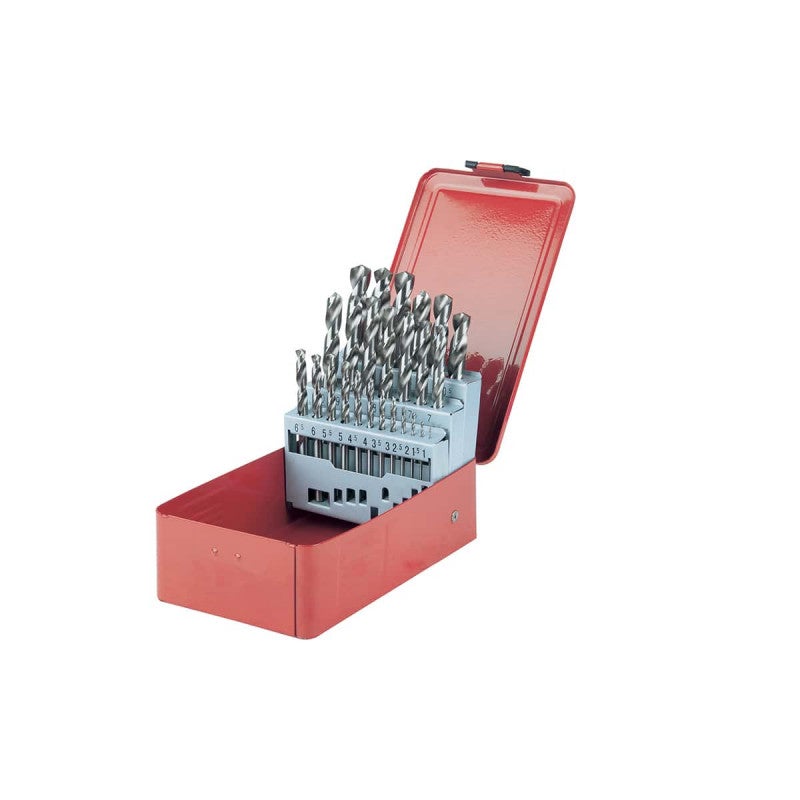 Coffret De 25 Forets étagés HSS TiN KS TOOLS - 1 à 13 Mm - Pour Métal, Bois, Plastique