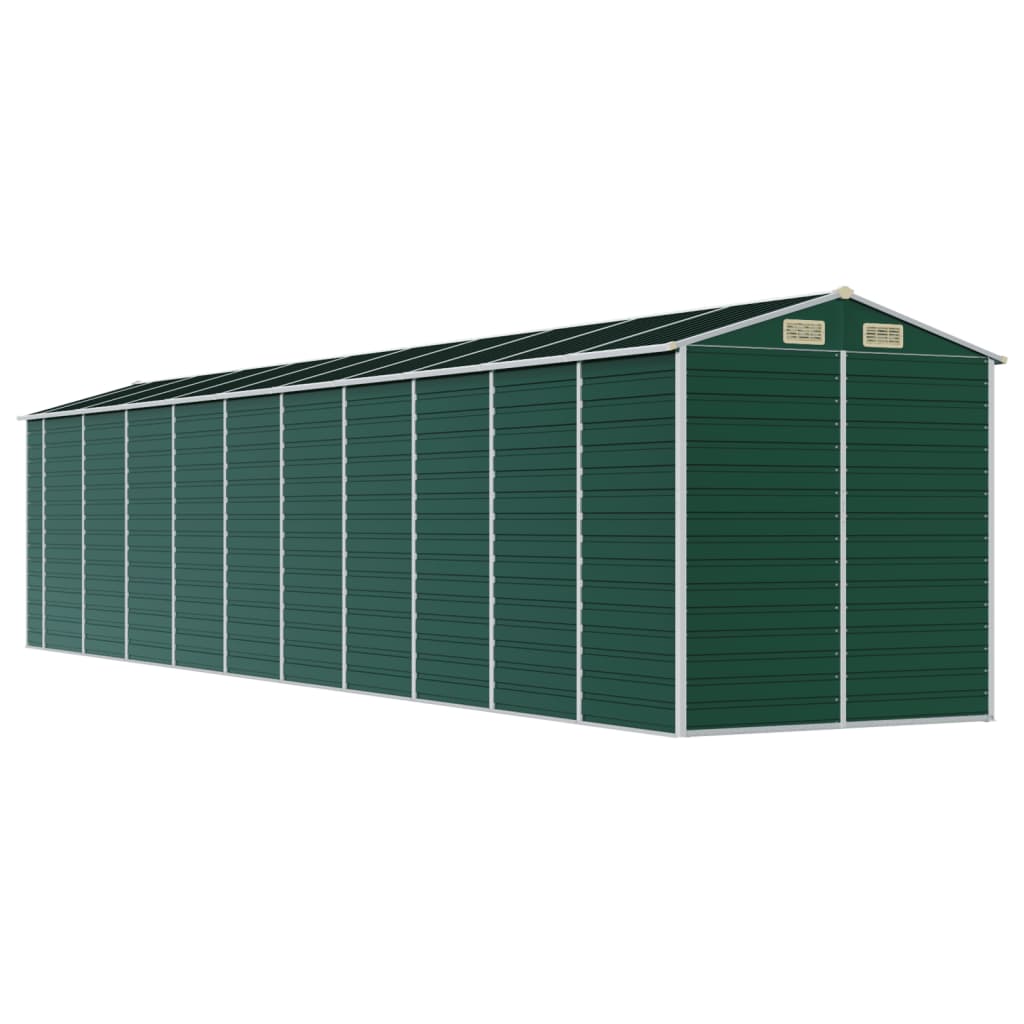 Maison Exclusive - Abri de jardin vert 191x895x198 cm acier galvanisé - 7