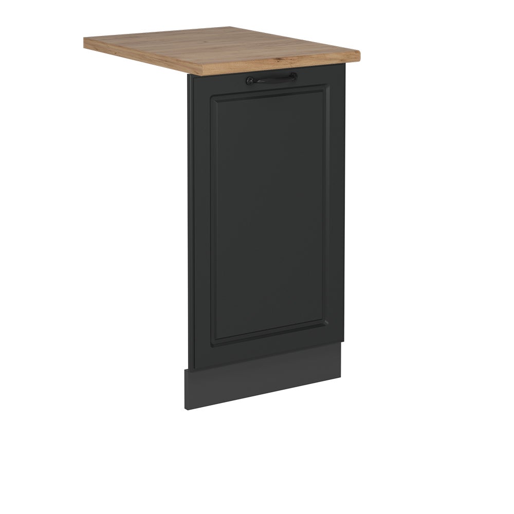 Vicco Panel przedni zmywarki R-Line, Antracytowy domek wiejski, 45 cm , BP Dąb