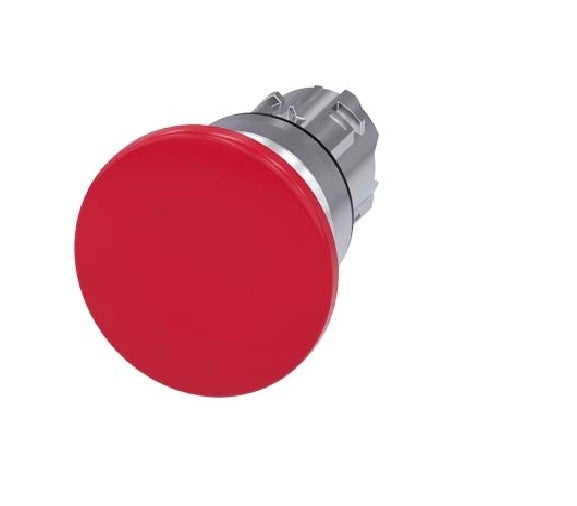 Siemens 3SB35001DA21 - Pulsante Fungo 30 MM - Rosso 4011209412071