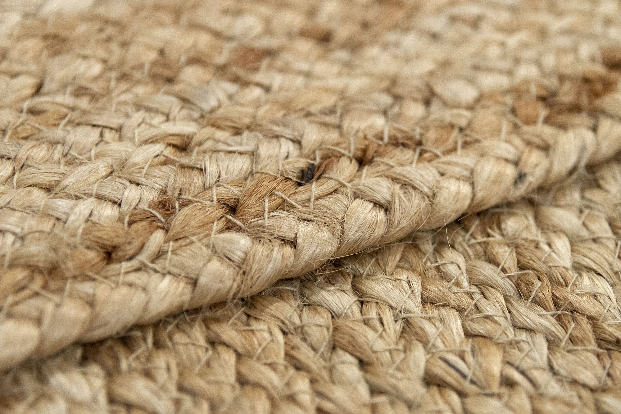 Hamid - Tapis en jute naturel ALHAMBRA 300x240cm - Tapis pour salon, chambre, salle familiale - 9