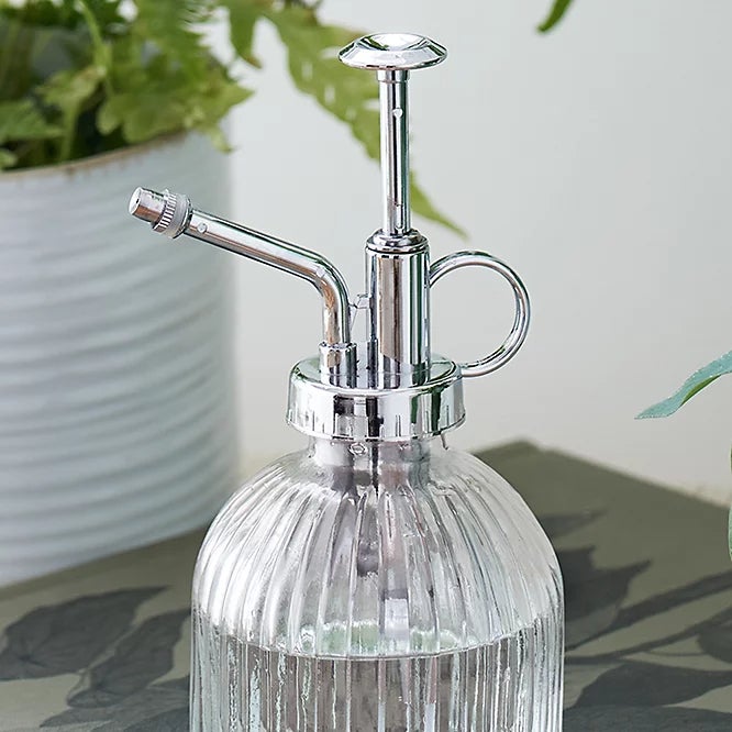 Bouteille d'arrosage en verre transparent, vaporisateur de plantes, petit arrosoir en verre pour plantes en pot d'intérieur, jardin - 3